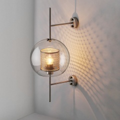 Chiswick Globe Glass Wall Sconce