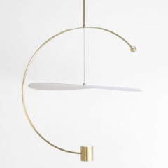 Golden Round Pendant Lighting