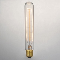 T185 Bulk lot of Short Pencil Edison Filament Light Bulbs (3 or 6 pack)