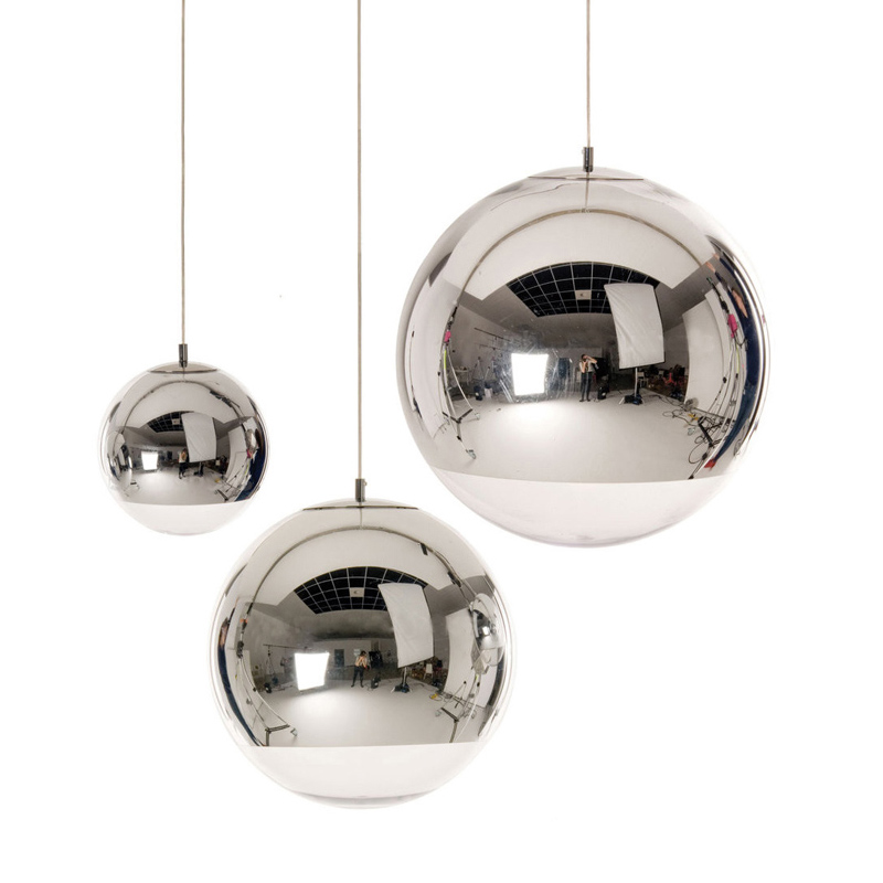 Mirror Ball Glass Pendant Light