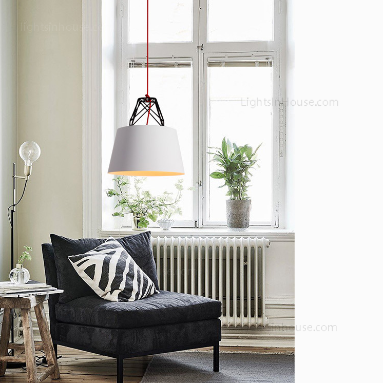 Northern Lighting 1 Light Macaron Hanging Pendant Lamp With Light Macaron Hanging Pendant Lamp