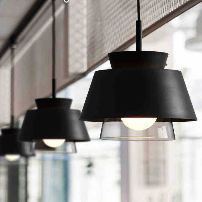 Modern 1 Mini Metal Glass Haning Pendant Light