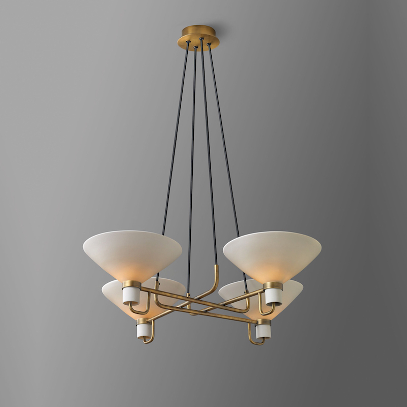 LAURISTON 4-LIGHT Pendant Chandelier