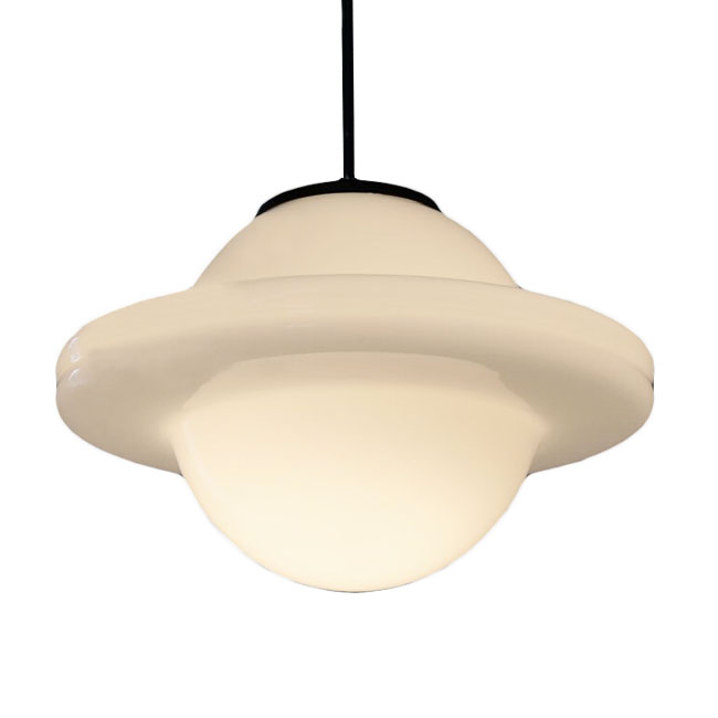 North UFO Glass Disc Pendant Lighting