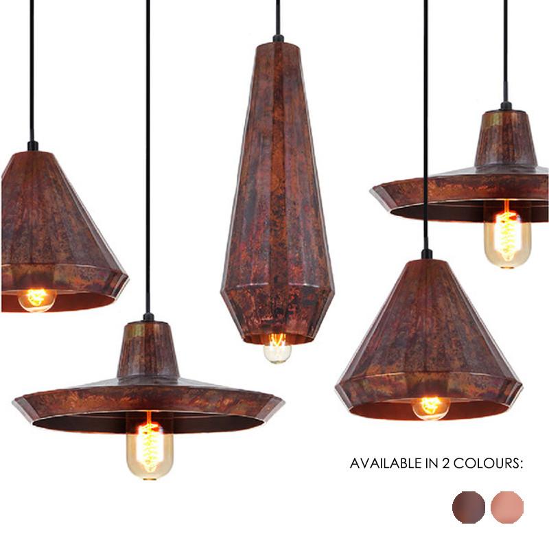 copper pendant light