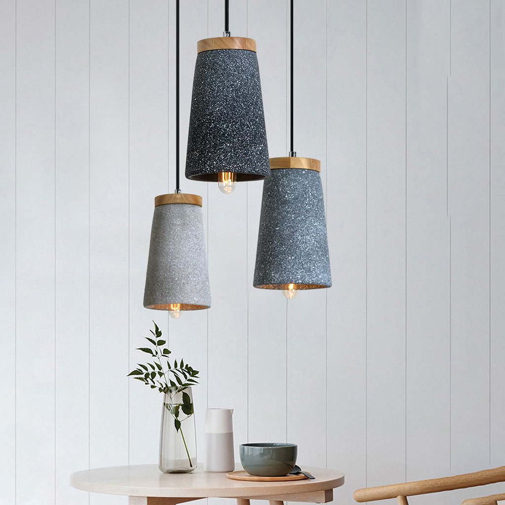 Coburg Wood Concrete Pendant Light