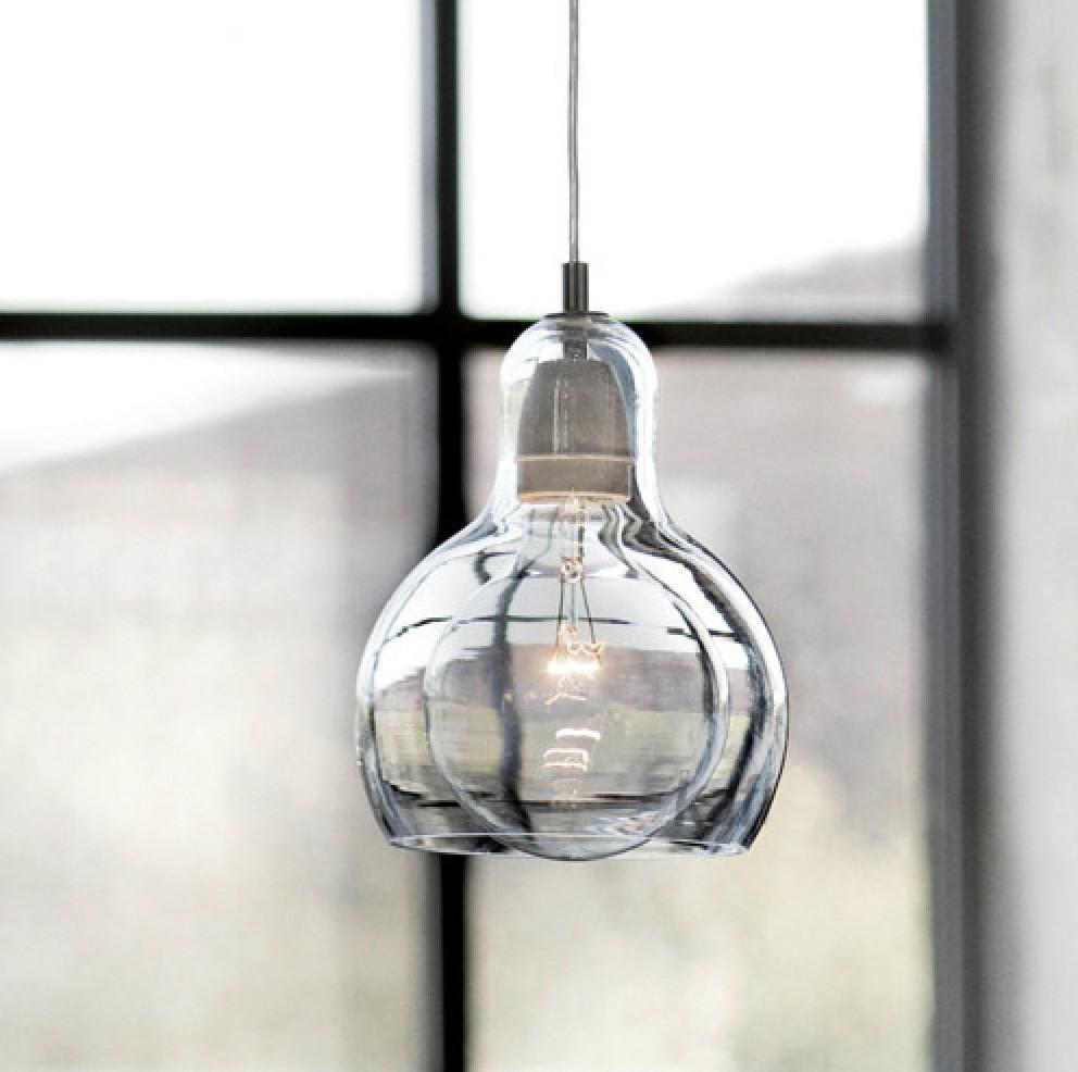 Mega Bulb Glass Pendant Light