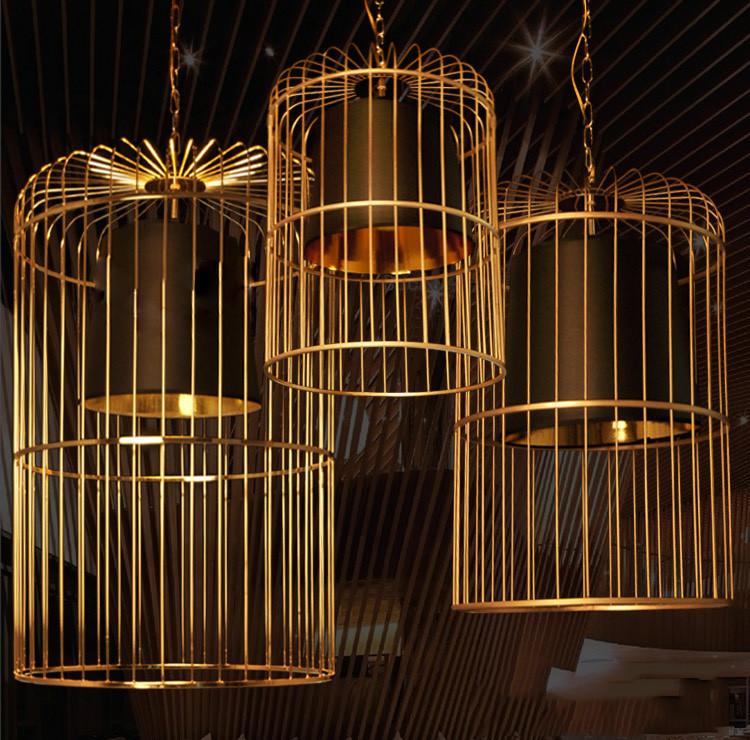 Bird Cage Pendant Light Chandelier